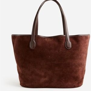 J Crew Berkeley leather tote - brown